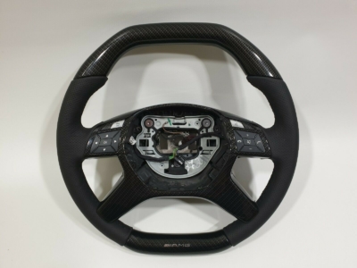 AMG carbon fiber steering wheel Mercedes Benz
