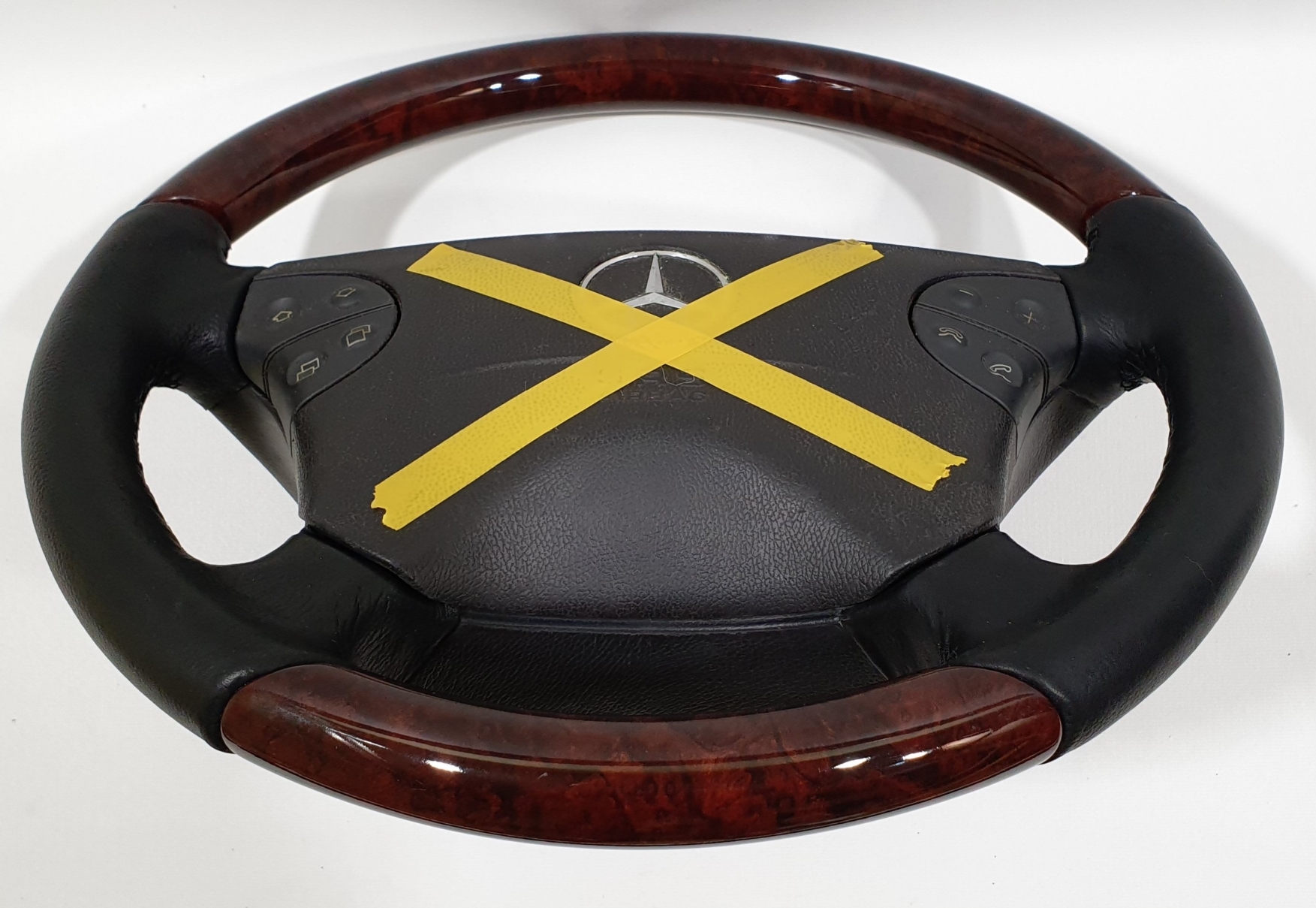 Steering wheel wood - Mercedes W208 (412 