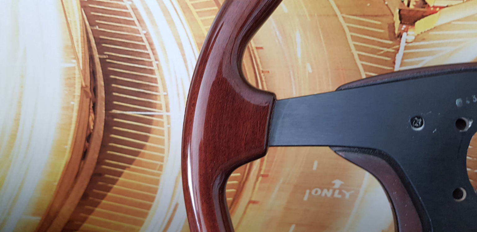 Steering wheel restoration before/after gallery, Lithuania, Šiauliai